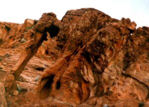 In de omgeving van Las Vegas ligt Valley of Fire State Park,